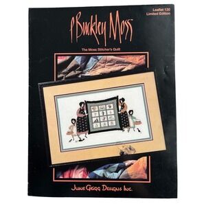 P Buckley Moss Stitchers Quilt Pattern Leaflet 130 Limited Edition